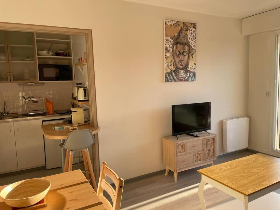 Petit Studio Zen Avec Parking Gratuit Reserve Houlgate Kültér fotó