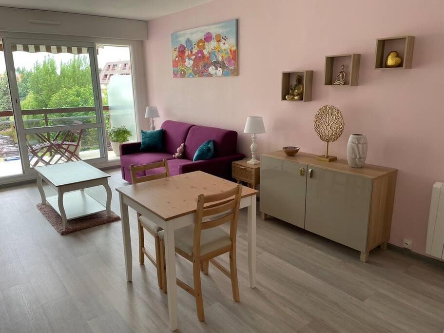 Petit Studio Zen Avec Parking Gratuit Reserve Houlgate Kültér fotó